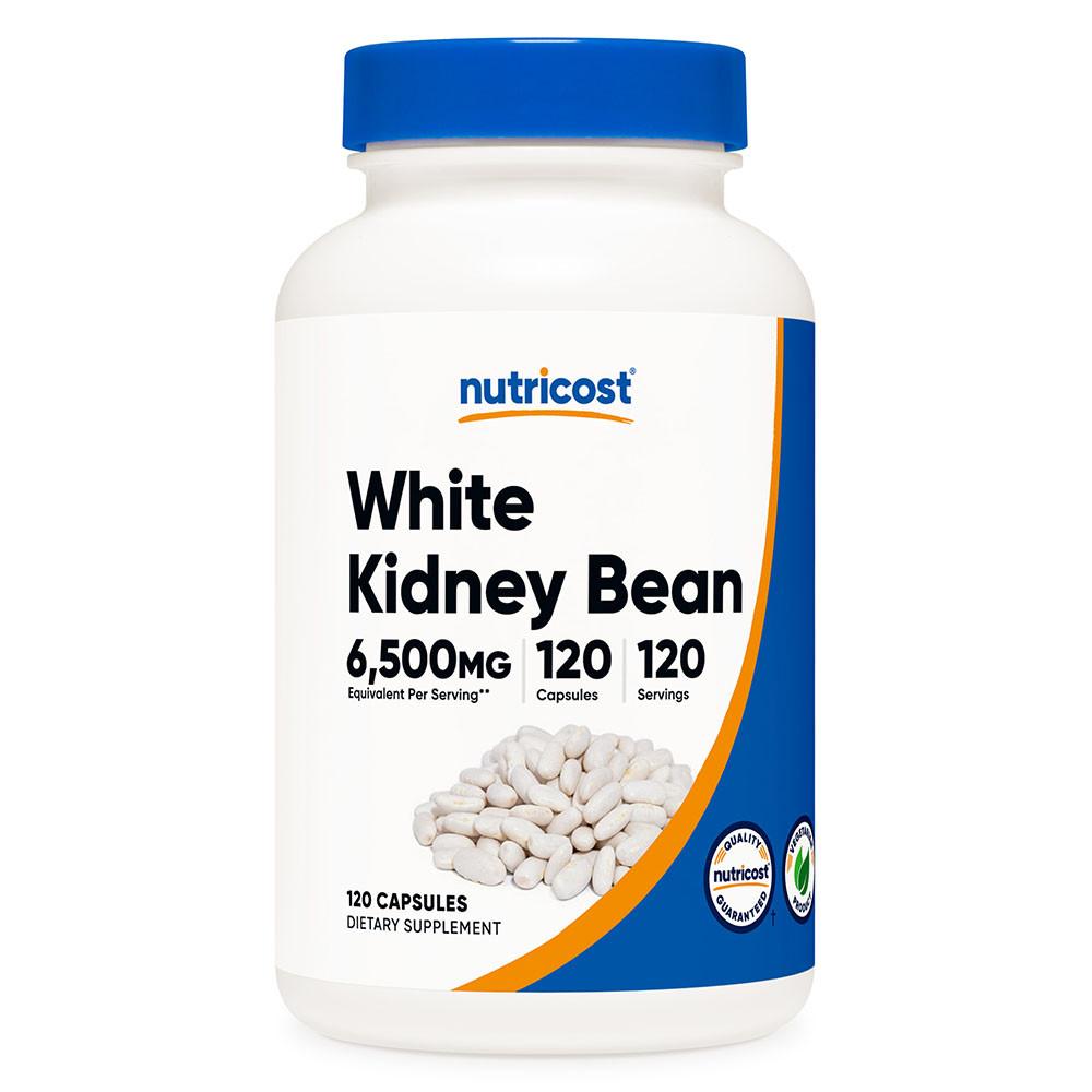뉴트리코스트 흰강낭콩 흰강남콩 추출물 650mg 120캡슐 4개월분 [원산지:미국]