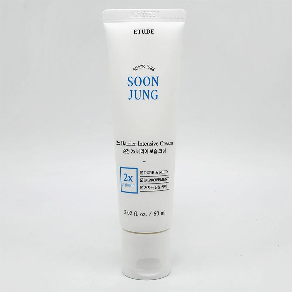 에뛰드 순정 2x 베리어 보습 크림 60ml