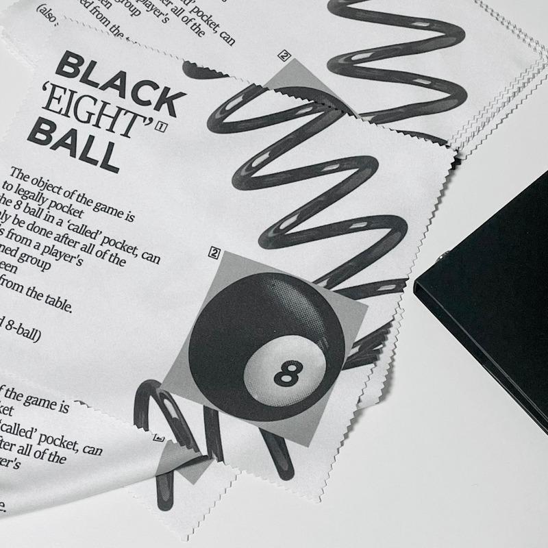 [11차 예약] Eight ball 안경닦이