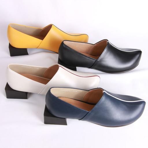 4color_여성 버선코 스퀘어 펌프스 한복신발