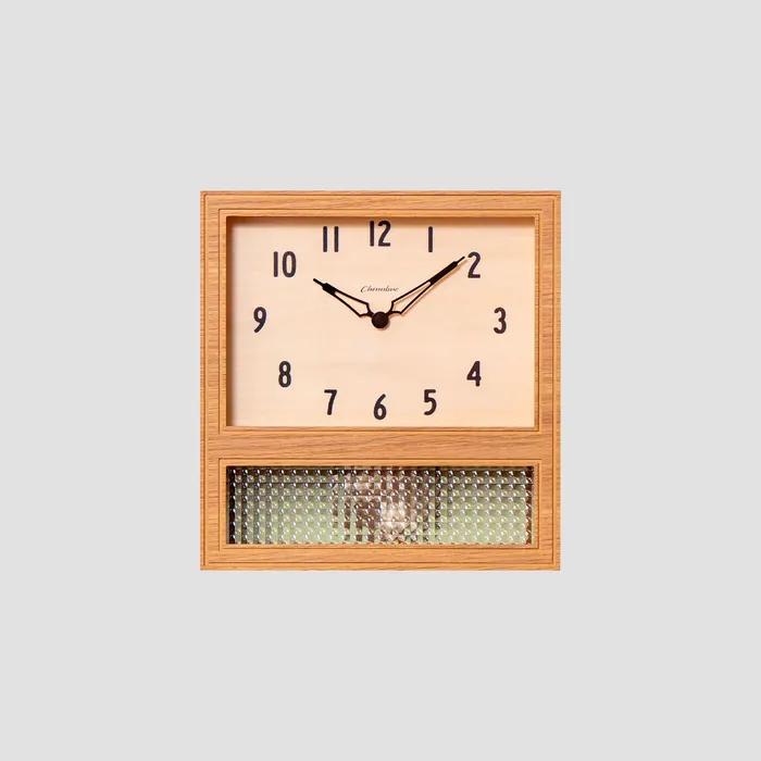 Court Pendulum Clock - Oak