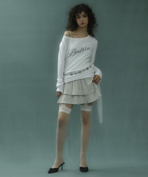 배드블루(BADBLUE)  Loose Fit Top Ivory - 사이즈 & 후기 | 무신사
