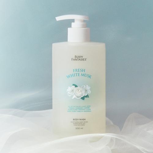 프레시 화이트 머스크 모이스처라이징 바디워시 500ml
