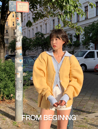 [MADE]세인트 오버핏니트가디건 (2color)