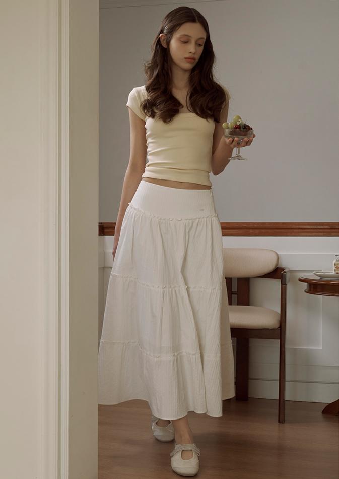 [3/6일 순차배송]lotsyou_Ella Skirt White