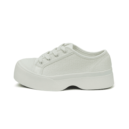 트위드테일러 크림 스니커즈