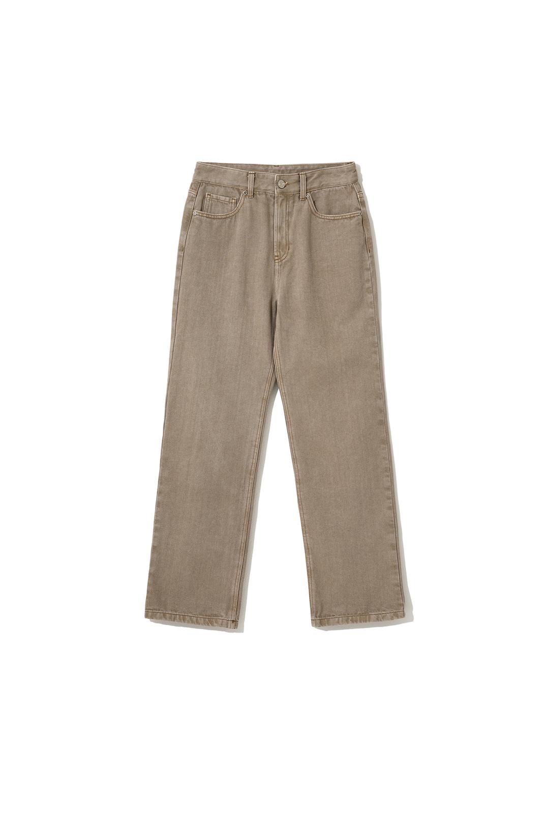 Jeans Midrise Standard Fit Sand Beige