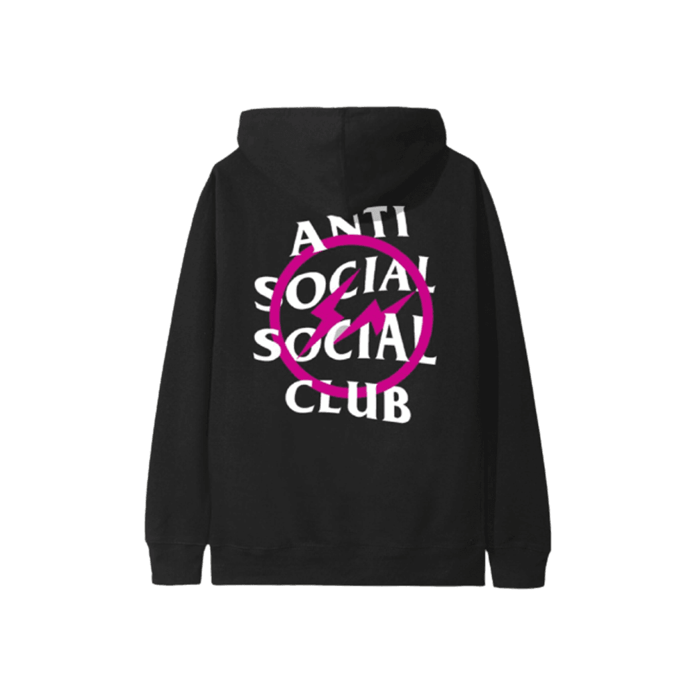 안티 소셜 소셜 클럽 X 프라그먼트 볼트 후디 핑크