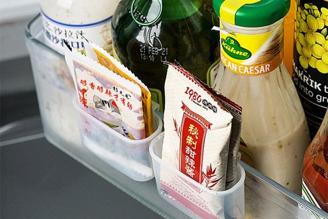 냉장고 도어 포켓 소스 수납 바스켓 2개세트