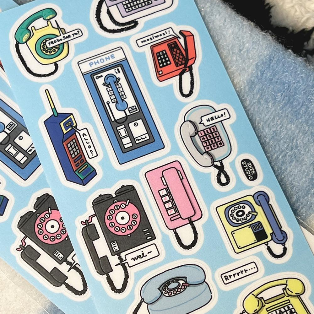 [자꾸자꾸] old phone 스티커