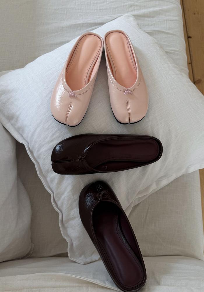 타비 발레코어 뮬 슬라이드 1cm 6컬러