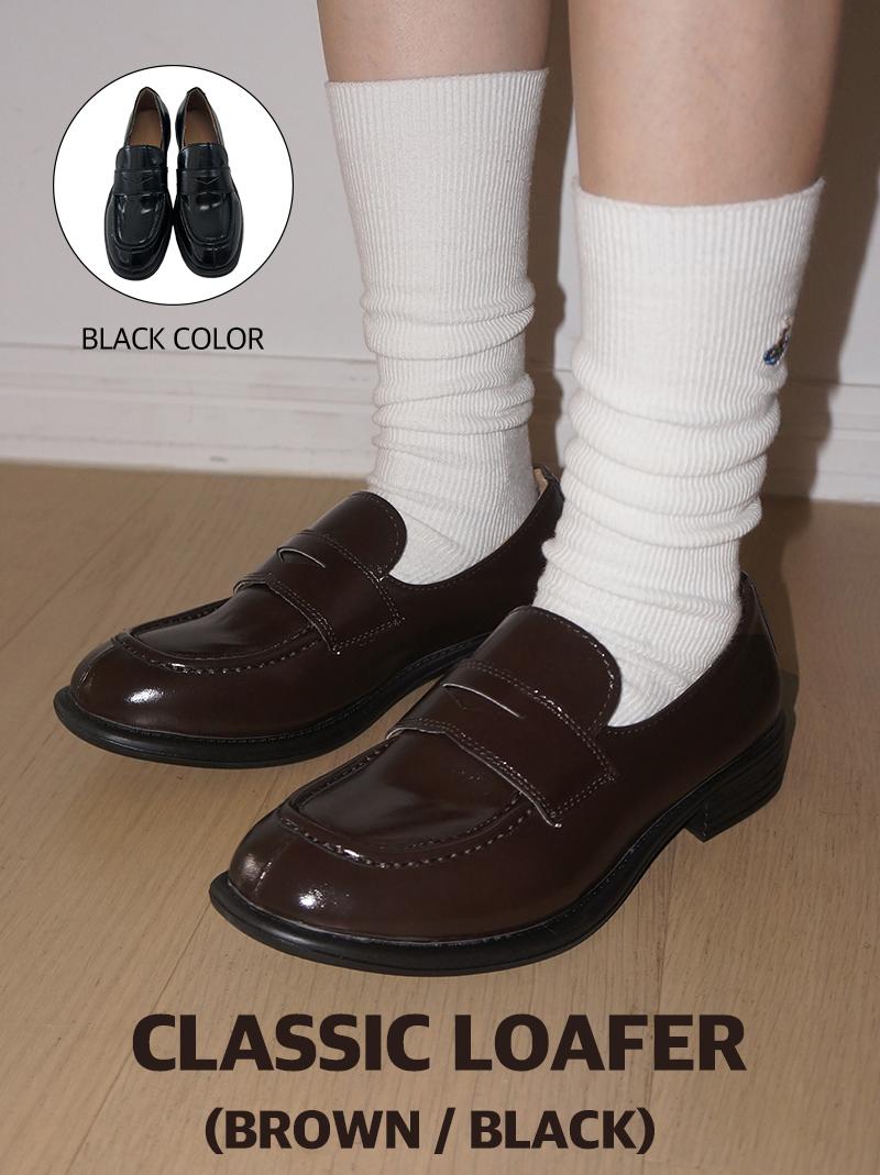 CLASSIC LOAFER (brown / black)