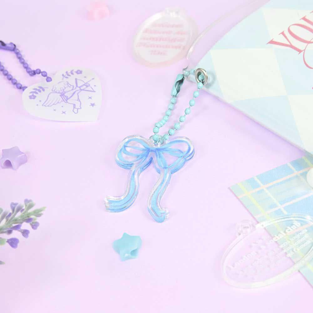 메이드바이 감성 레터링 아크릴키링 8종 럭키 큐피드