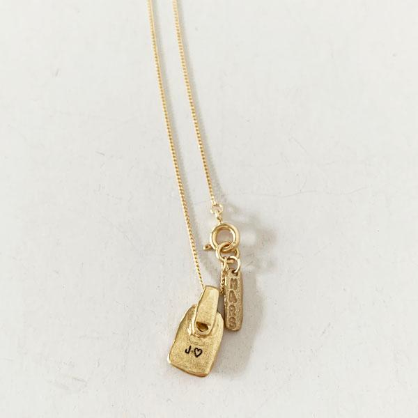 s. tag necklace ( all 14k ver.)