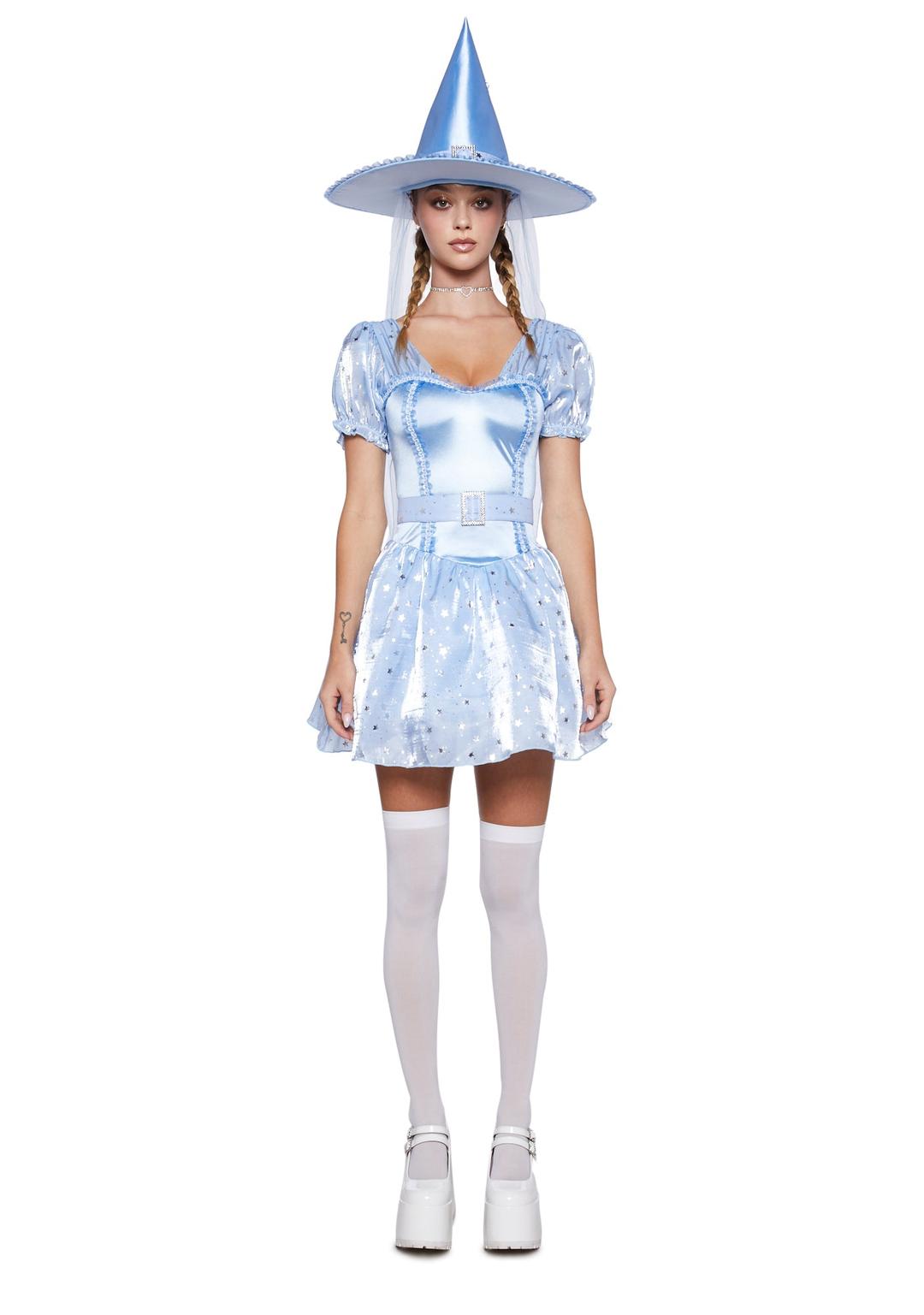 Bewitching Costume Set - Blue - LIGHT BLUE / XX-Small