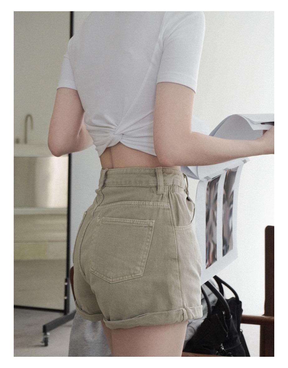 uur twisted-knot half top [white]