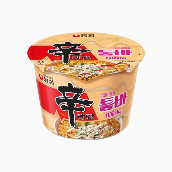 농심 신라면툼바큰사발면(113gX16개) 1세트 캠핑 혼밥 야식 한그릇뚝딱 탕비실 간식