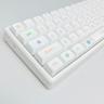 포인트 컬러 화이트 XDA PBT 기계식 키보드 키캡 한성 한무무 필코 레오폴드