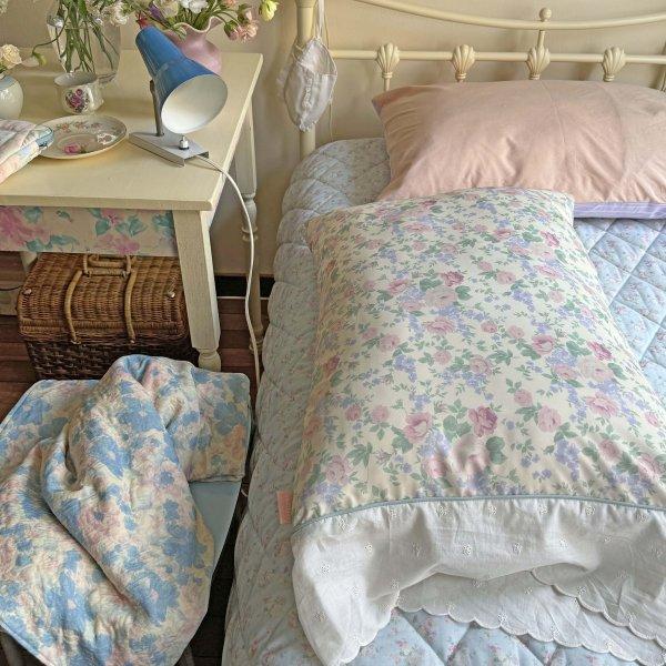 peony ruffle pillowcase