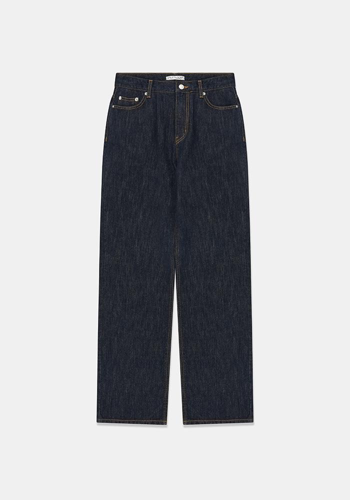 Straight pocket denim (Indigo)