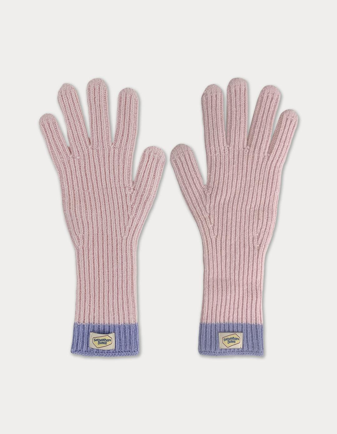 [pre-order] butter wool gloves - baby pink / 10월 말 순차 출고