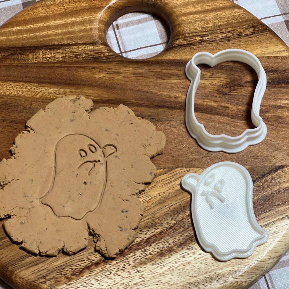 겁쟁이 유령 쿠키커터 쿠키틀 모양틀 자체제작