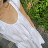 비스포크우먼 당일발송 [모리걸*🎐/퓨어청량] garden lace 린넨 롱원피스