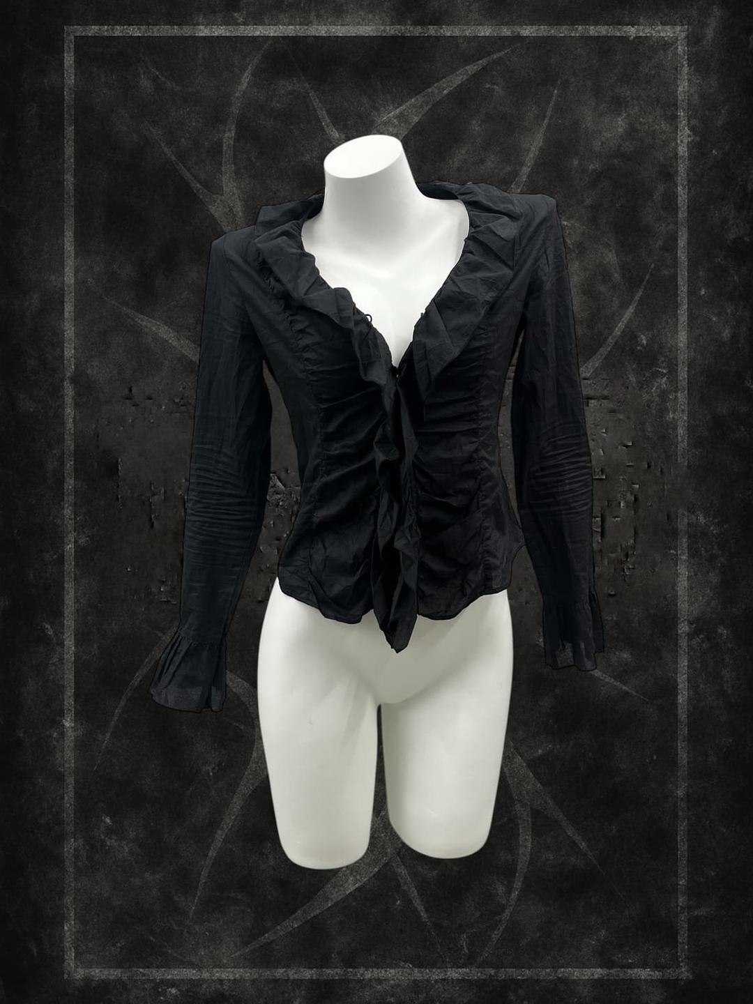 'COMME CA ISM' frilled shirt | 후루츠패밀리