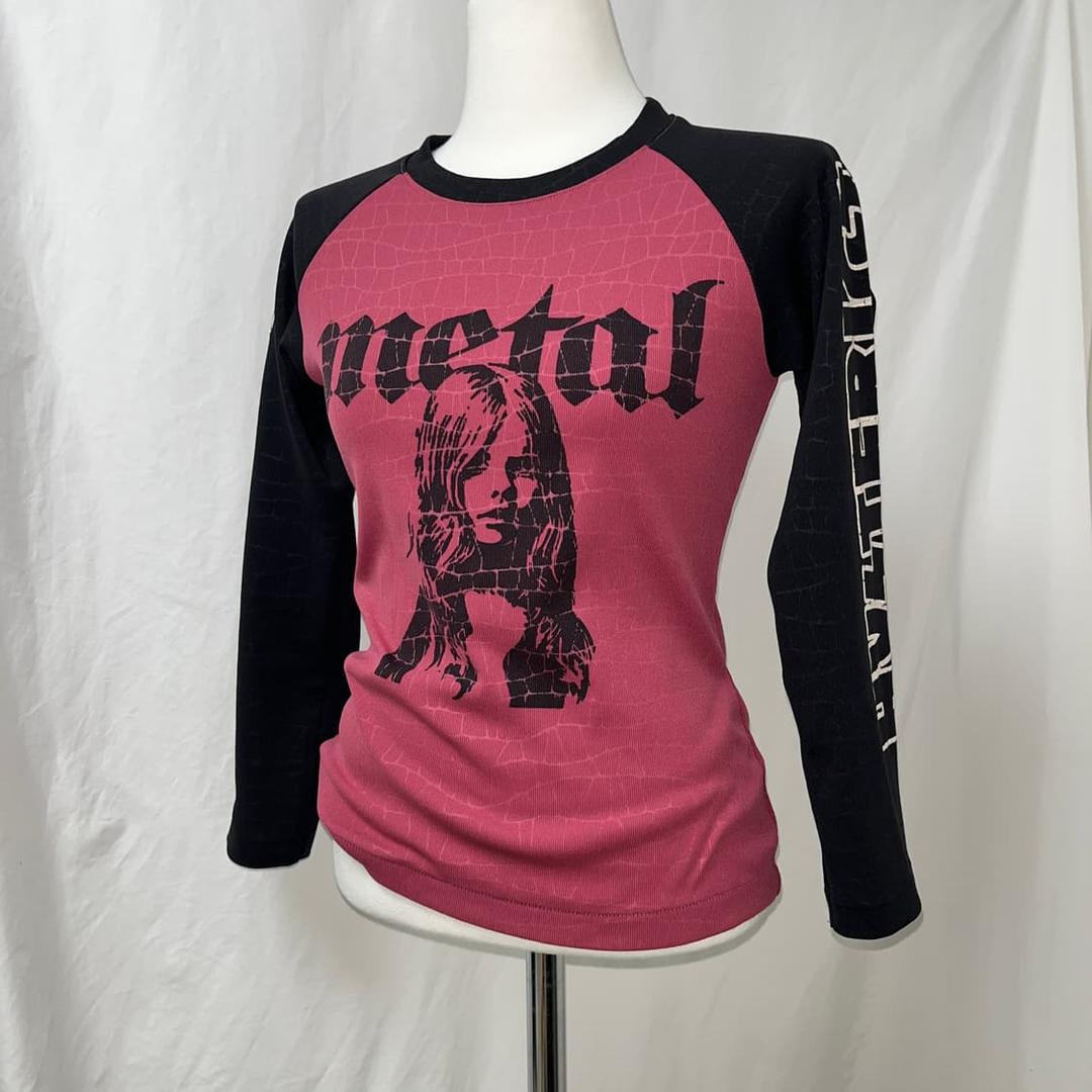 히스테릭 글래머 긴팔 레터링 티셔츠 | 후루츠패밀리