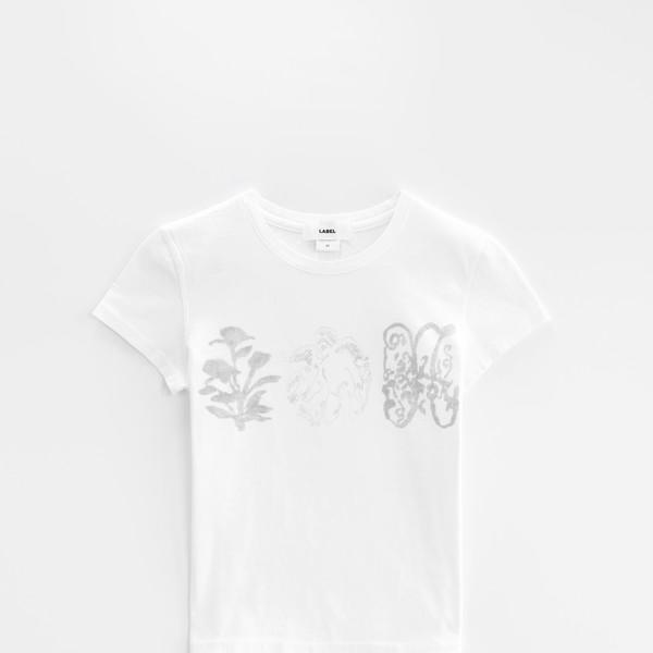 Nao faded graphic T-shirt mark