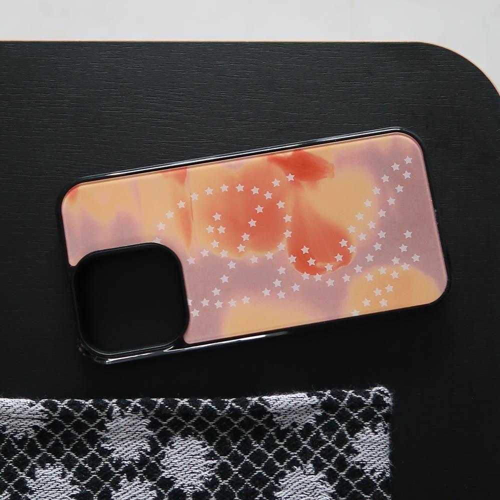 star logo glass bumper case (pink) 스타 로고 글라스 범퍼 케이스 iphone 13 Pro