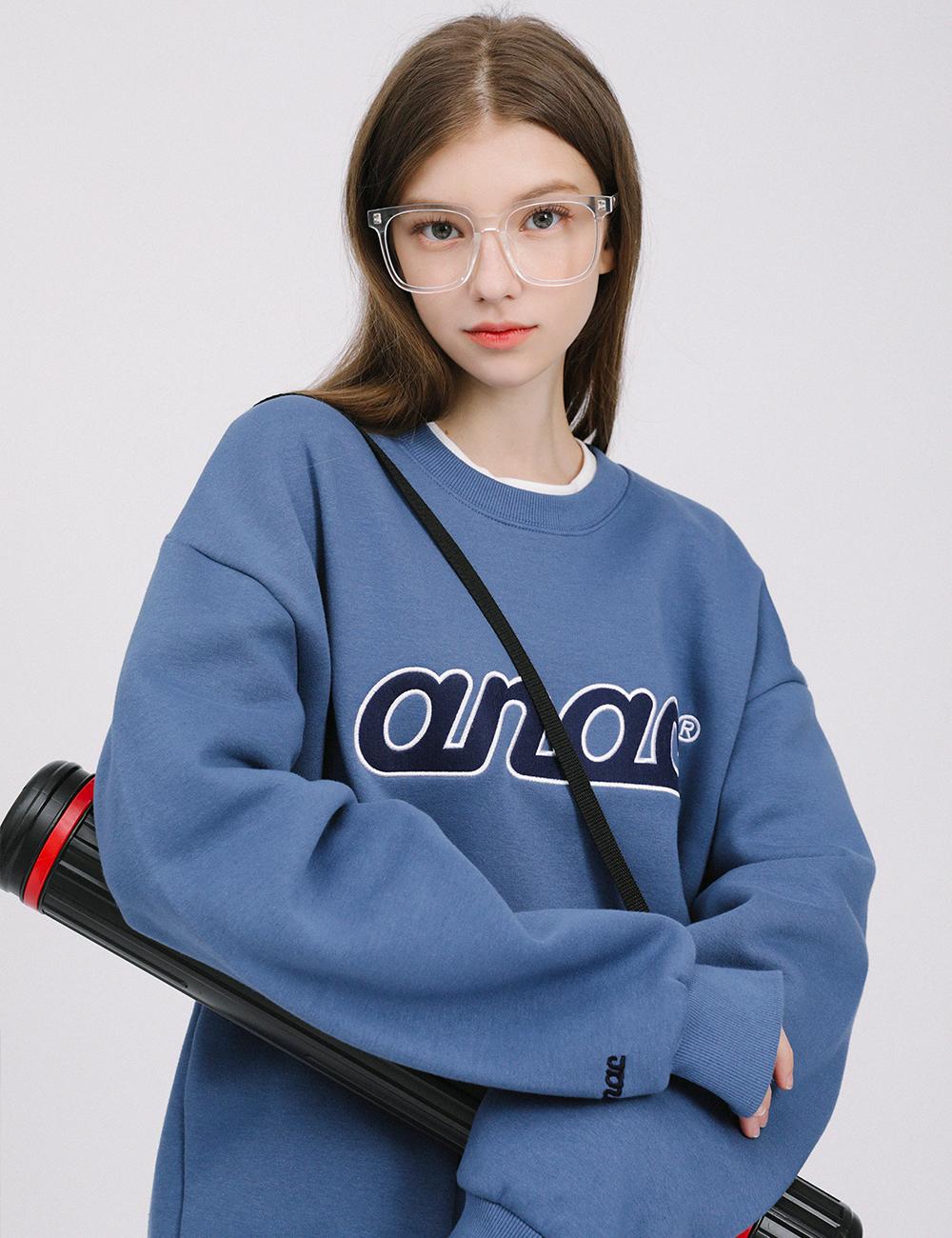 시그니쳐 펠트 오버 맨투맨