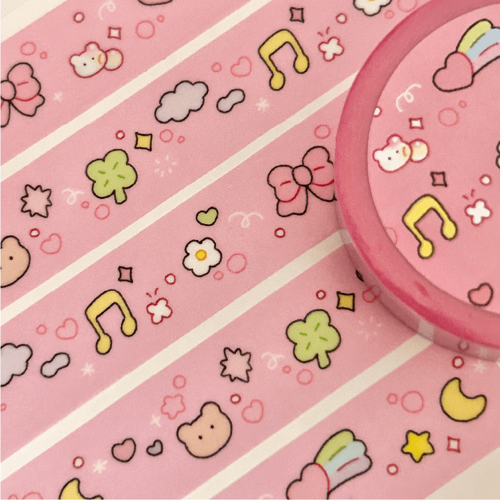 [데코보코] 분홍하늘 마스킹테이프