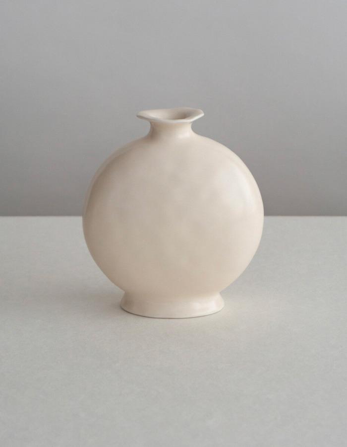 nahye ceramic) CIRCLE FLAT BOTTLE