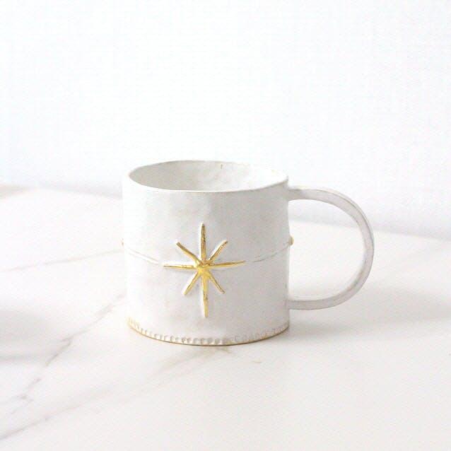 White winter_star mug