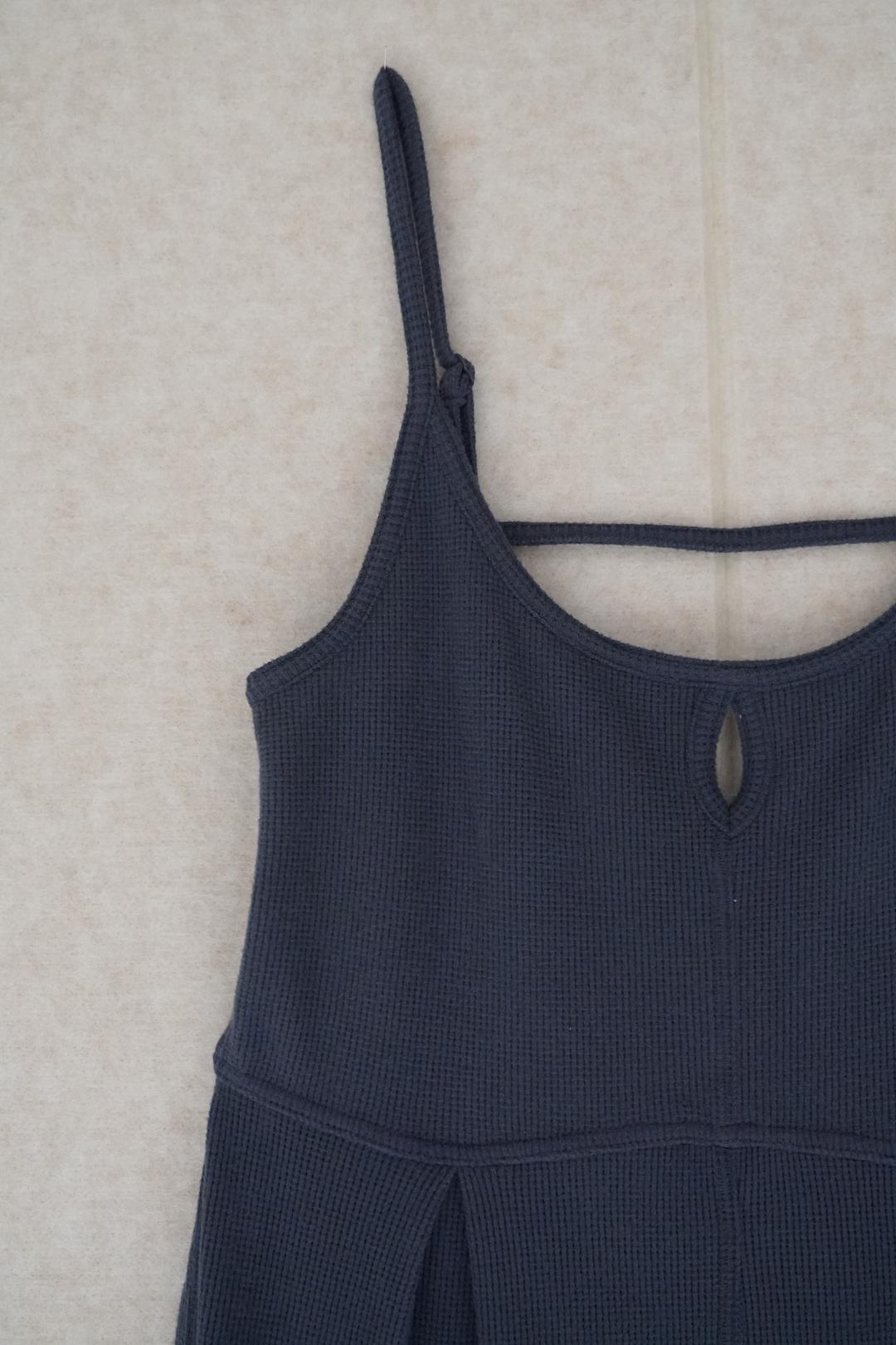 코즈니 와플 로그 점프수트