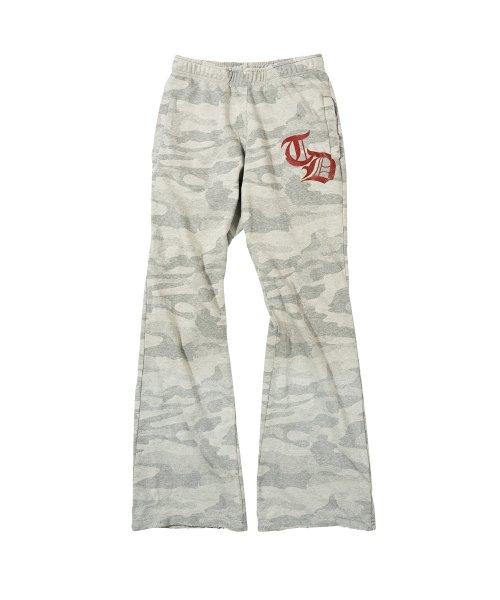 FLARED SWEATPANTS / GRAY