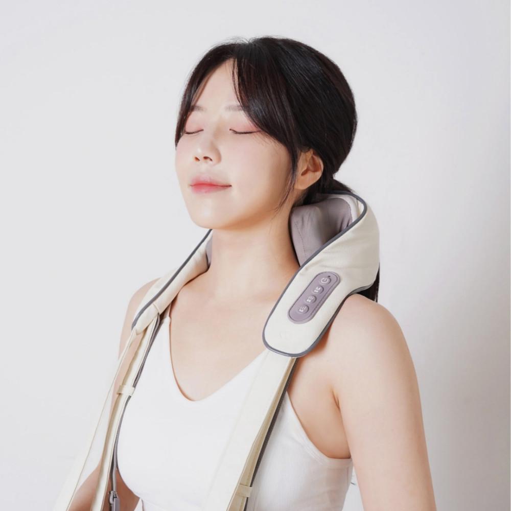 클로 넥앤프로 무선 목 어깨 마사지기 안마기 마사지기계 허리 승모근 마사지 지압기