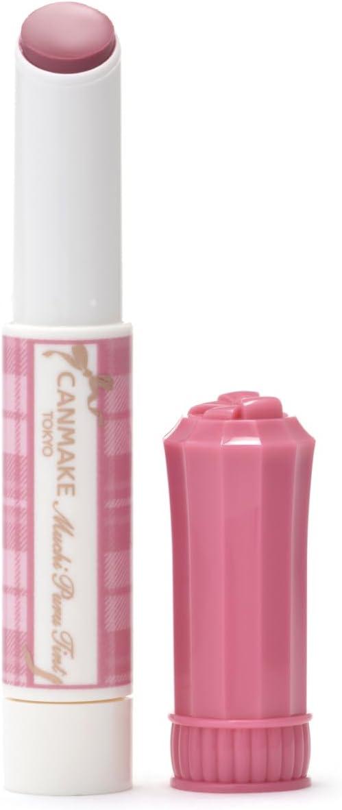 Canmake Whip Puru Tint 06 Raspberry Cake, Lip Volume, Glossy Tint, Cooling, Rose Pink