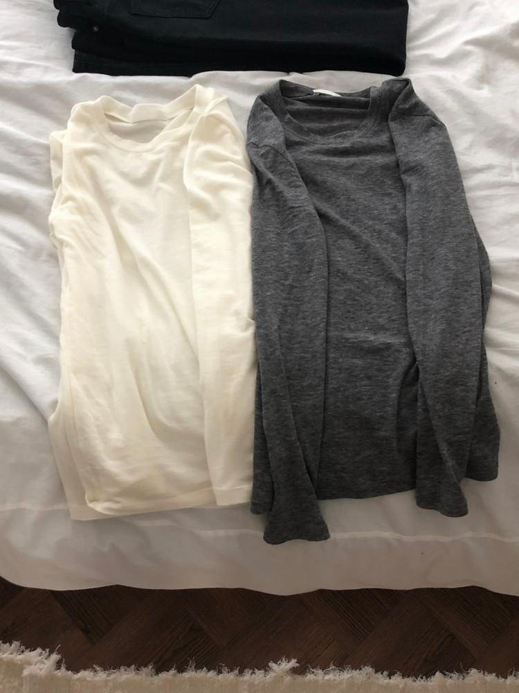 보카시 울 텐셀 티셔츠 (2color) [디셈브]