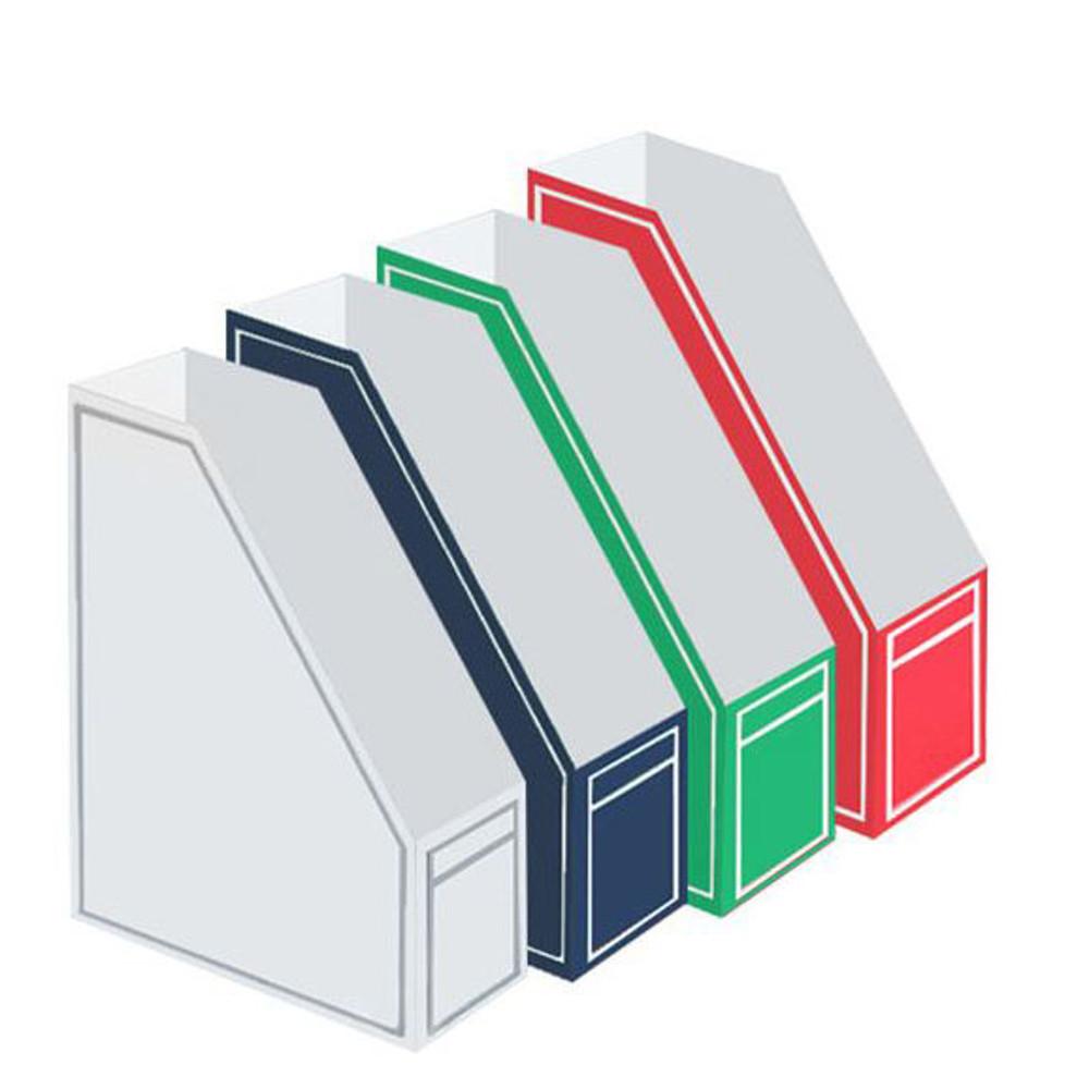 오피스존 A4 종이 박스화일 화일꽂이 문서보관상자 서류꽂이