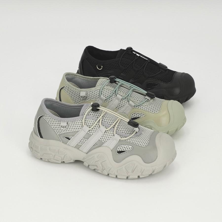 마쯔 by 엘칸토 여성 메쉬 스트링 캐주얼 스니커즈 4.5cm LCWC91M513