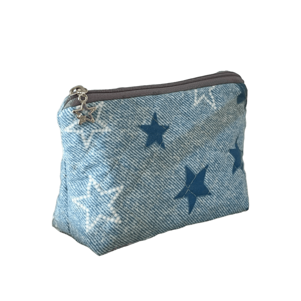 [코지데이지] 데님라이크 별 파우치