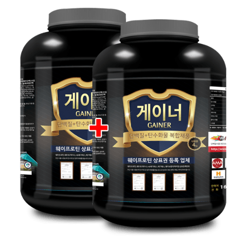 게이너 단백질보충제 / 4kg x 2 / 단백질,탄수화물 복합공급