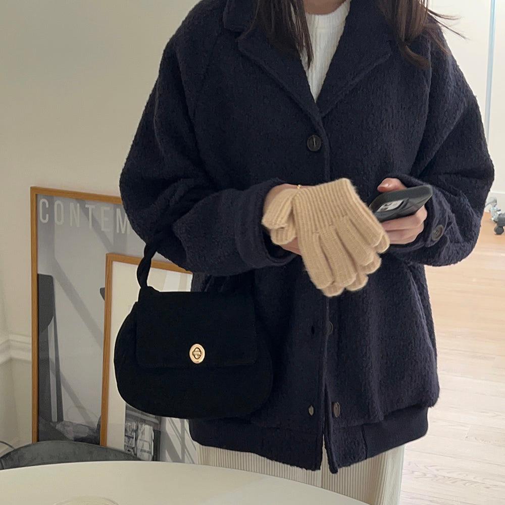 over boucle jumper (3c) wool 70%