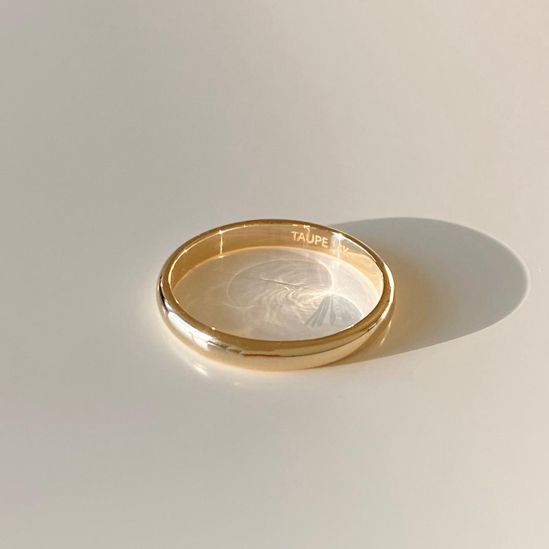 14k gold 에센셜 링