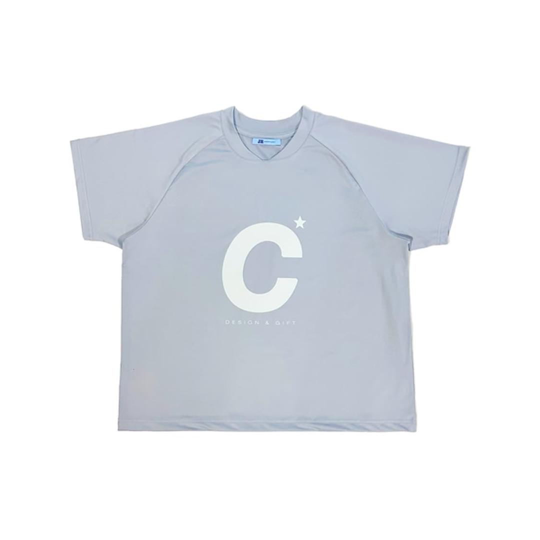 JX 지초이 C-STAR 티셔츠 (BLUE GREY) | 후루츠패밀리