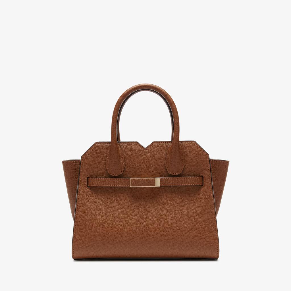Milano Two Handles Mini Bag - Chocolate Brown