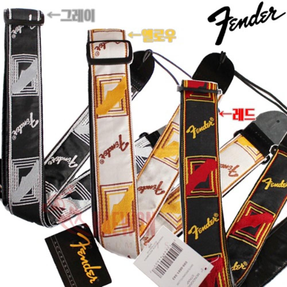 Fender 기타스트랩 어깨끈 통기타 일렉기타 베이스 기타멜빵