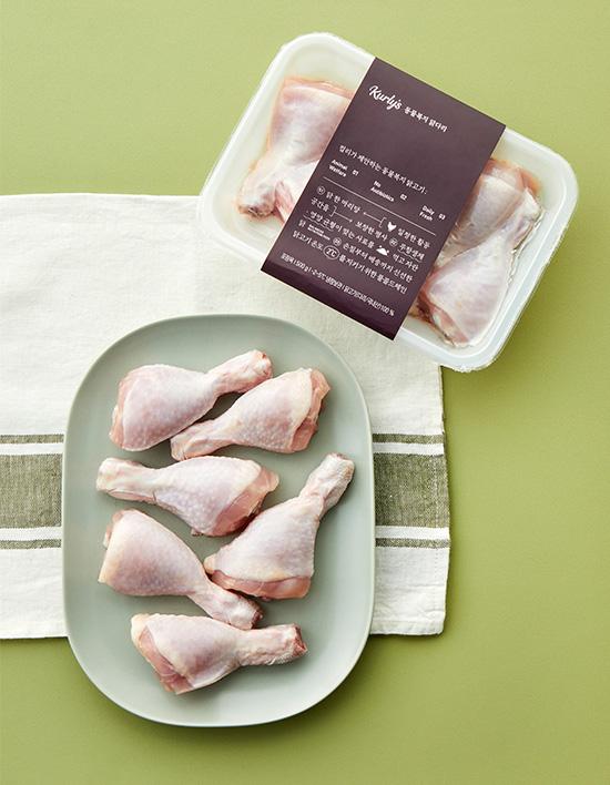 [Kurly's] 동물복지 닭 다리 (북채) 500g